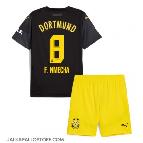 Borussia Dortmund Felix Nmecha #8 Vieraspaita Lapsille 2024-25 Lyhythihainen (+ shortsit)